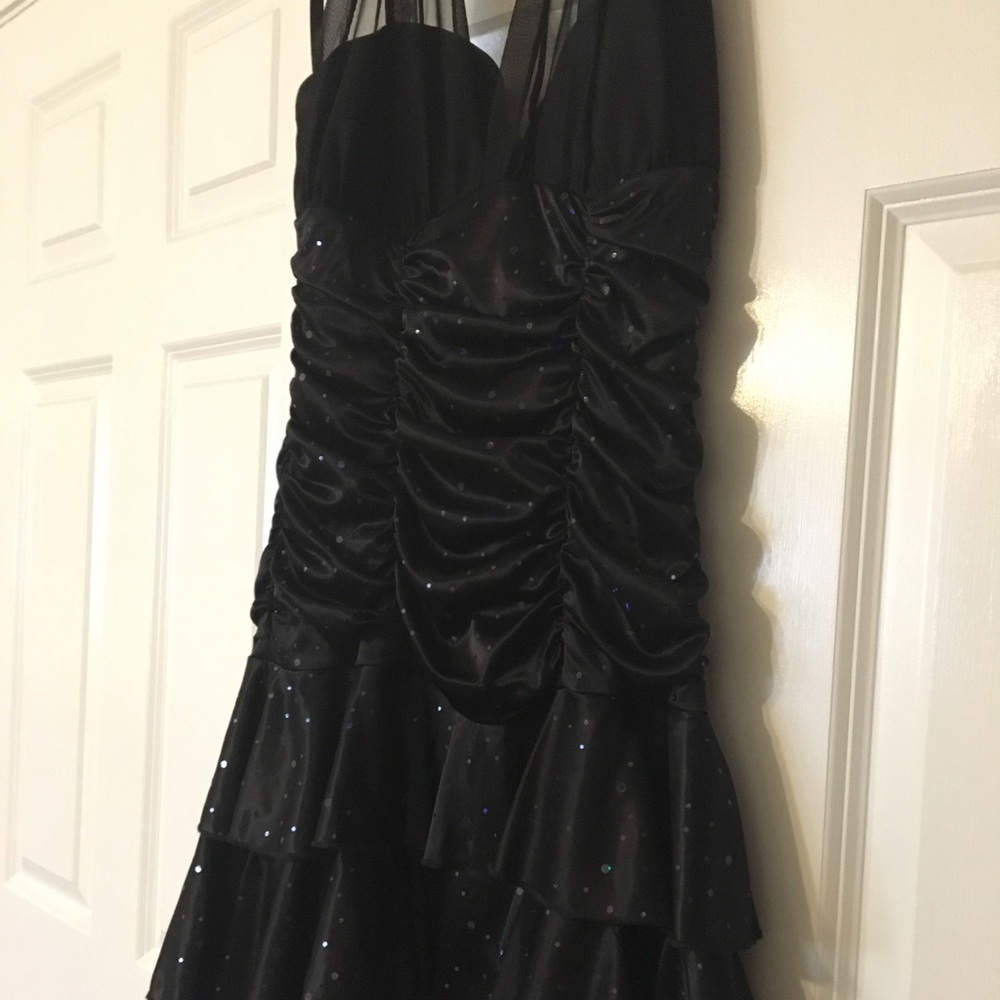 Short black dress